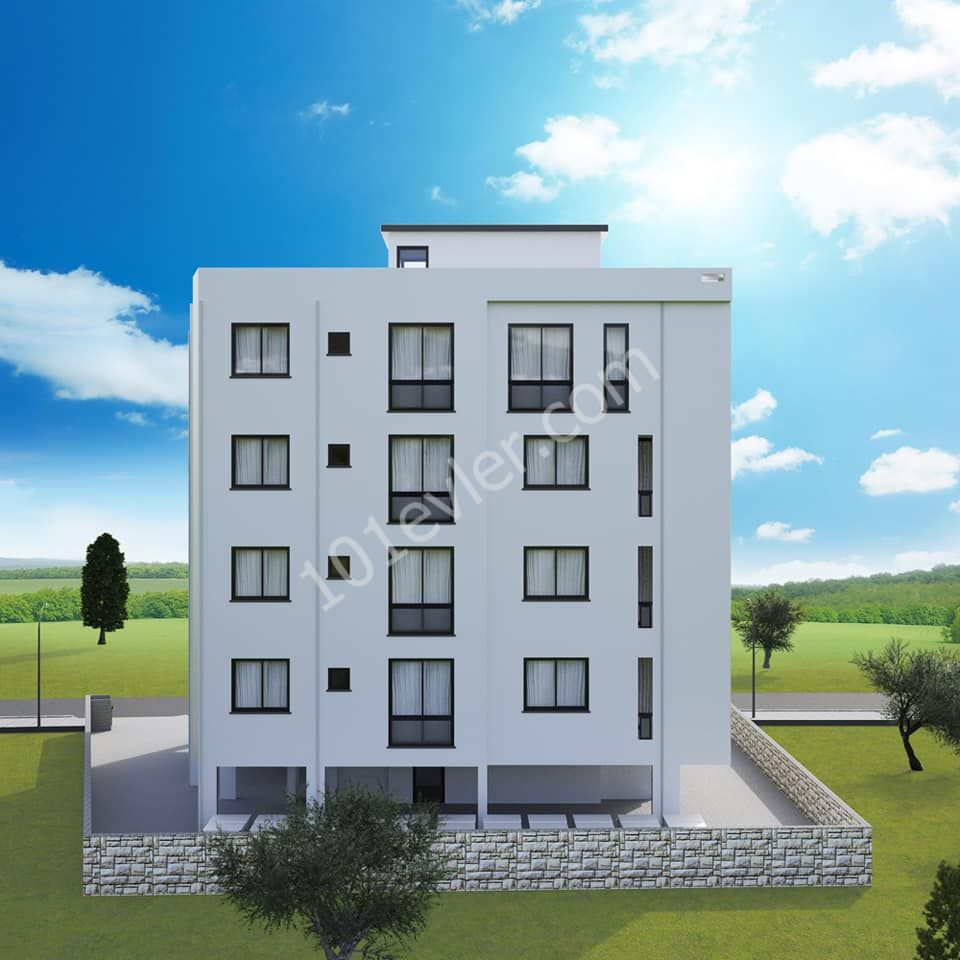 Lefkoşa'nın en merkezi yeri Dereboyunda Ultra Lüks 2+1 Daire ve Penthouse Daireler.