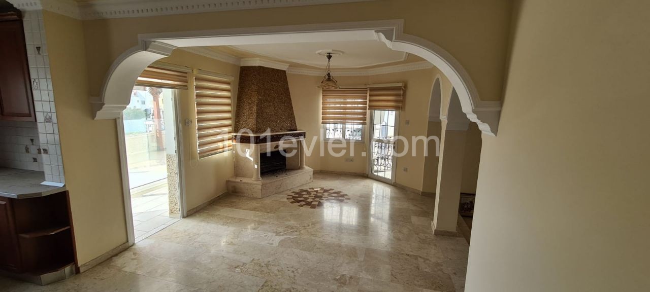 In the center of Yenikent, 300 m2, 4+1 detached villa with Bodrum, only title detached. ** 