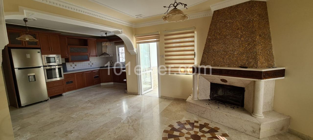 In the center of Yenikent, 300 m2, 4+1 detached villa with Bodrum, only title detached. ** 