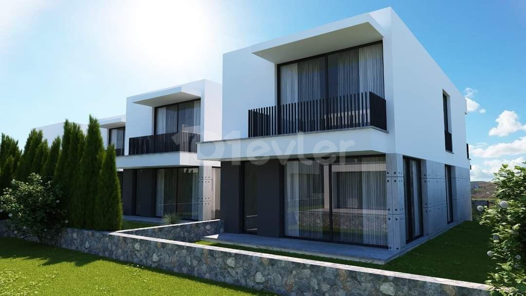 Detached 200m2 duplex villas in the new developing area of Dikmen. 