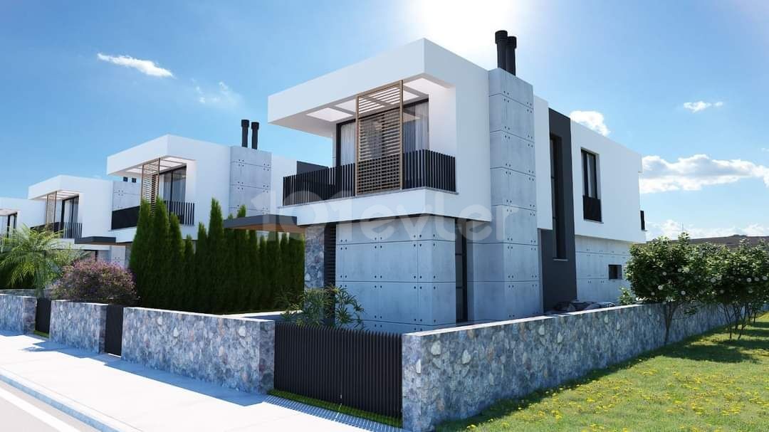 Detached 200m2 duplex villas in the new developing area of Dikmen. 