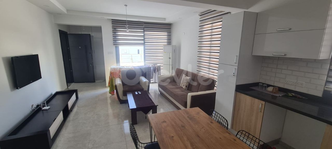 2+1 FULLY FURNISHED LUXURIOUS PENTHOUSE FOR SALE, WITH VAT AND TRANSFORMER PAID, IN CENTRAL LOCATION IN NICOSIA GÖNYELİ