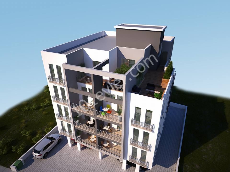 K.Kaymaklı'da 2+1 ve 2+1 Penthouse Türk Koçanlı Daireler.