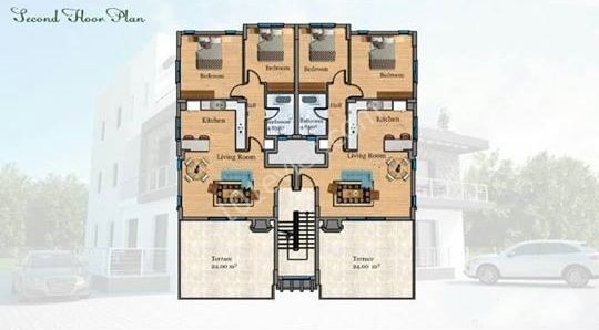 Flat For Sale in Gönyeli, Nicosia