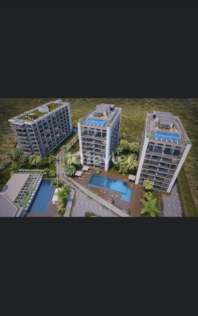 1 + 1 APARTMENT FOR SALE WITHIN THE SITE IN LEFKE GAZIVEREN, ONE OF THE MOST ELITE PROJECTS OF CYPRUS, WHICH IS INCLUDED IN HEALTH TOURISM ** 