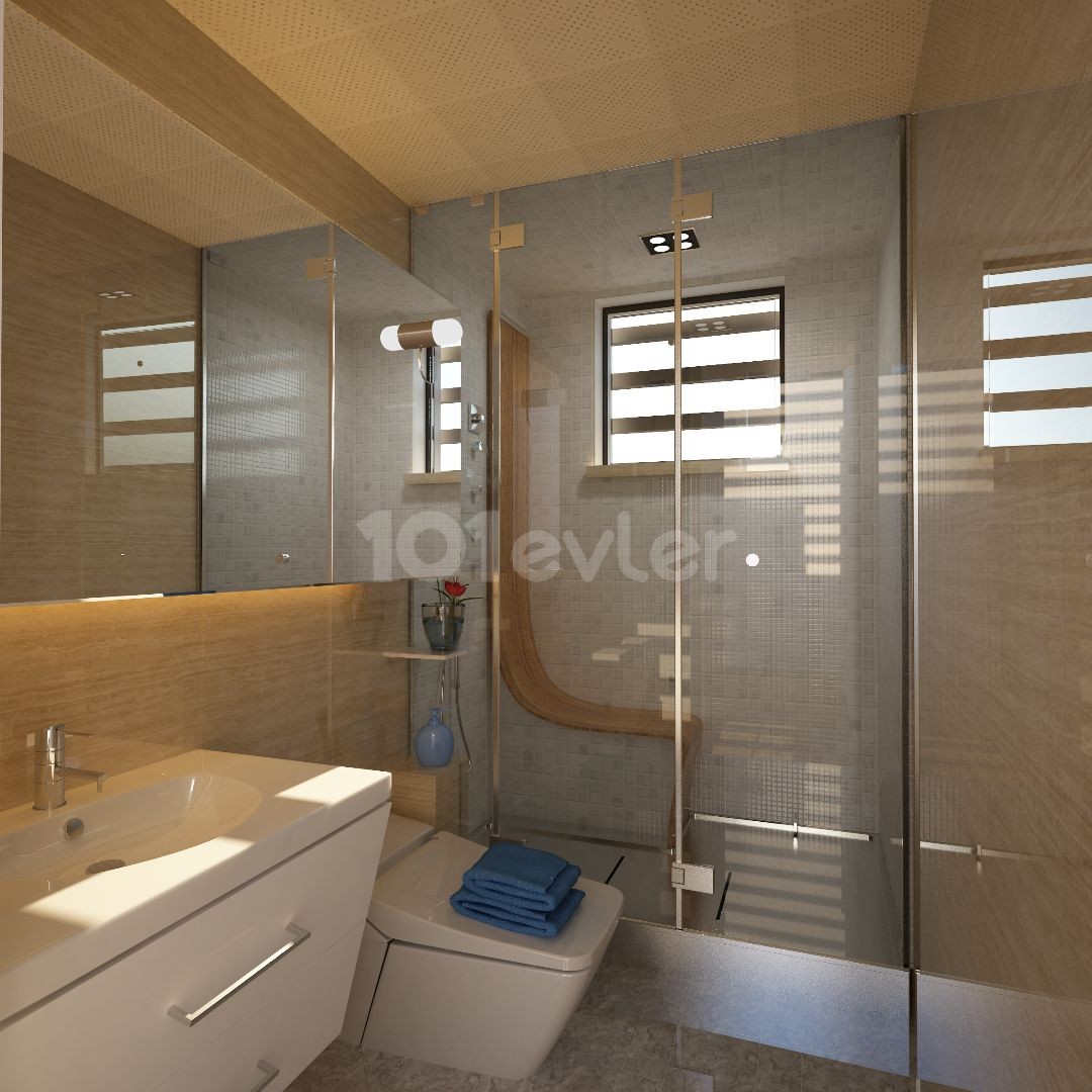 2+1 LUXURIOUS FLAT FOR SALE IN KAŞGAR, KYRENIA