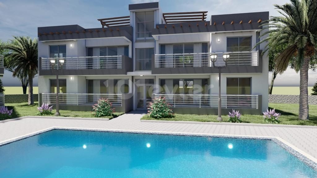 GİRNE ALSANCAK 'TA ORTAK HAVUZLU 2+1 LÜKS DAİRE FIRSATI 