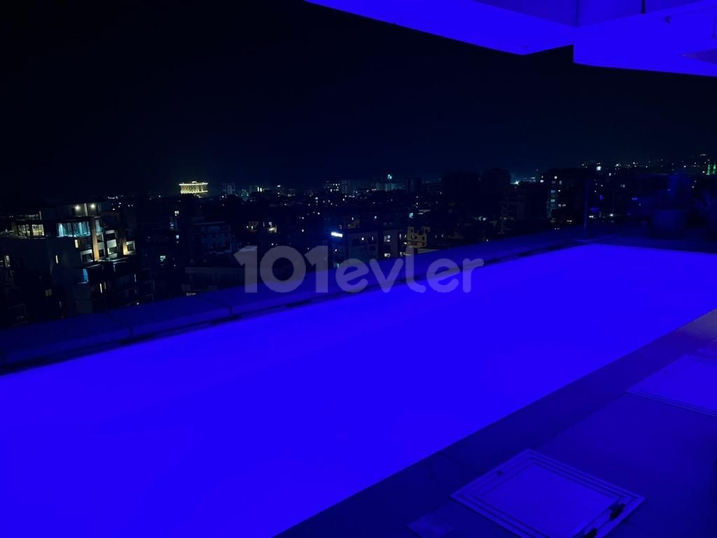 GİRNE MERKEZDE GÜNLÜK KİRALIK PENTHOUSE PARTY EVİ