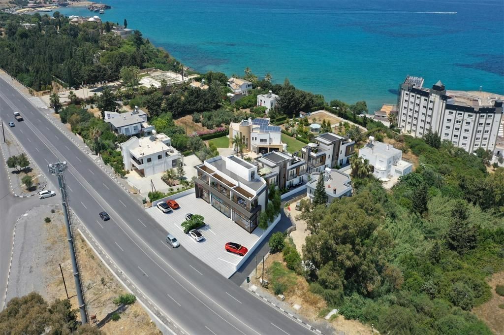 3+1 TWIN VILLAS FOR SALE FROM THE PROJECT STAGE IN GUINEA ALSANCAK REGION