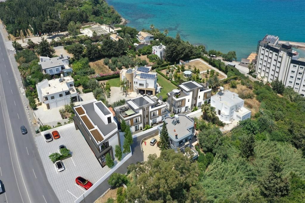 3+1 TWIN VILLAS FOR SALE FROM THE PROJECT STAGE IN GUINEA ALSANCAK REGION