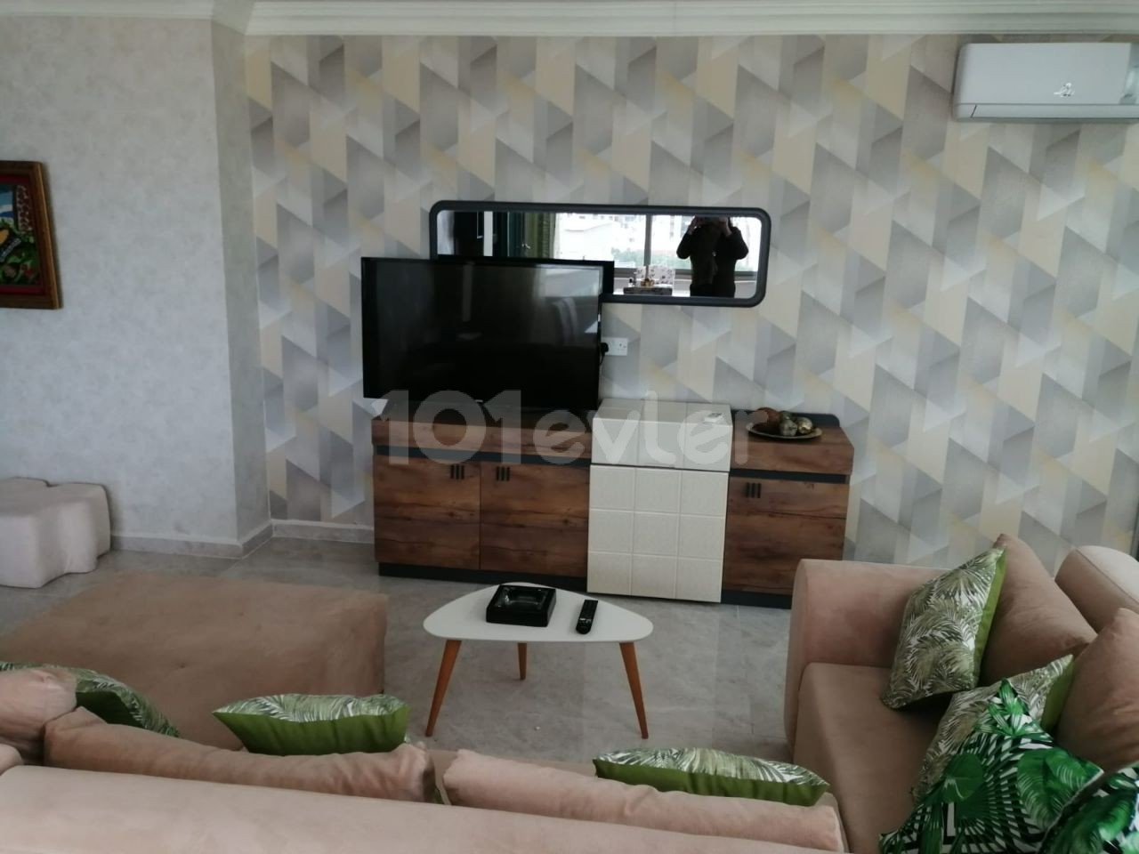 FULLY FURNISHED 3+1 DUPLEX APARTMENT FOR RENT IN THE CENTER OF GUINEA