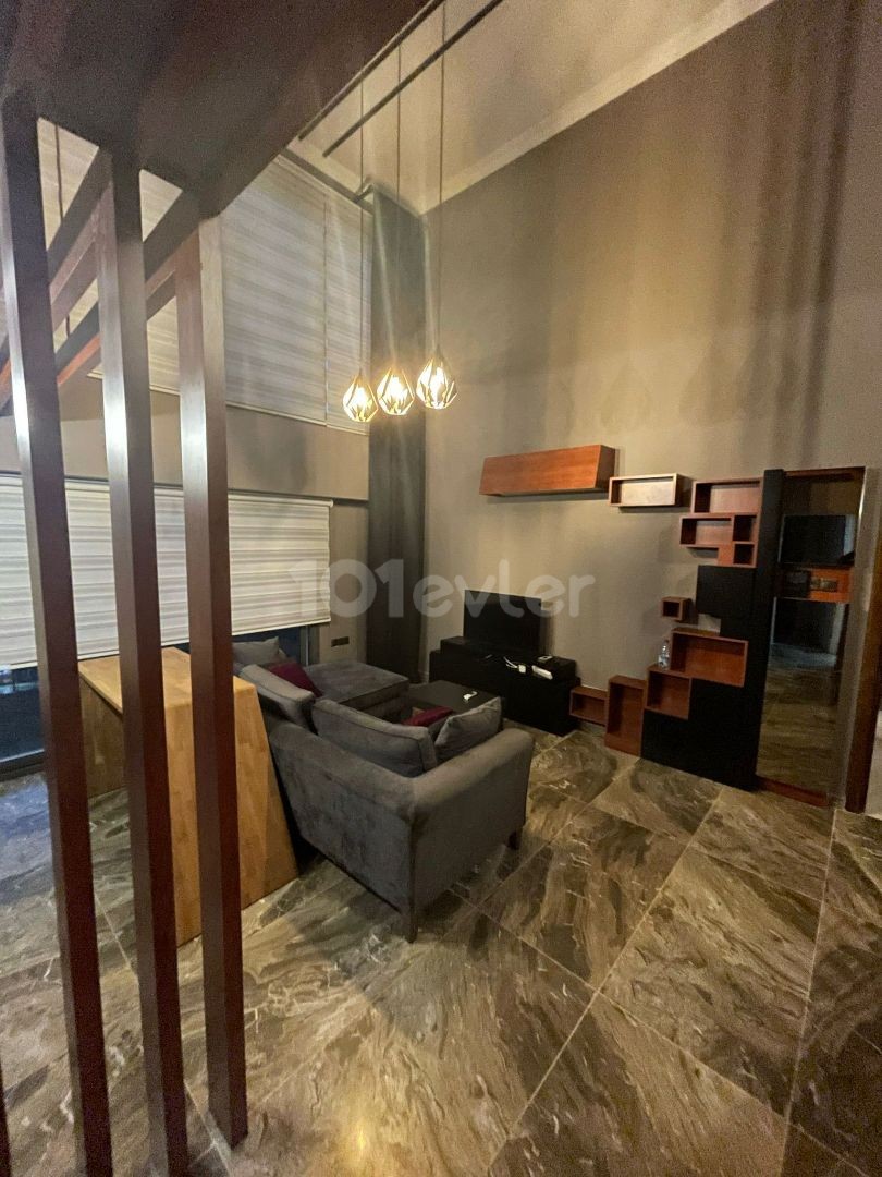 2+1 LUXURY DUPLEX APARTMENT FOR SALE IN THE MOST CENTRAL LOCATION OF GUINEA