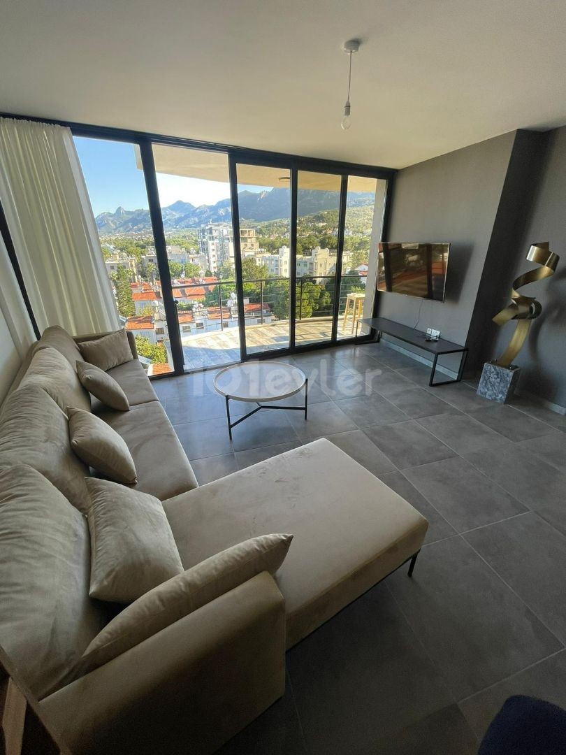 2+1 FULLY FURNISHED FLAT FOR SALE IN A LUXURIOUS COMPLEX IN KYRENIA CENTER