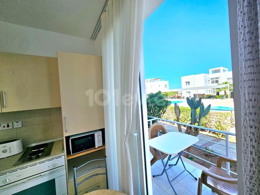 Girne Catalköy Elexsuz otel karşısı Satılık 1+1 full eşyalı, daire