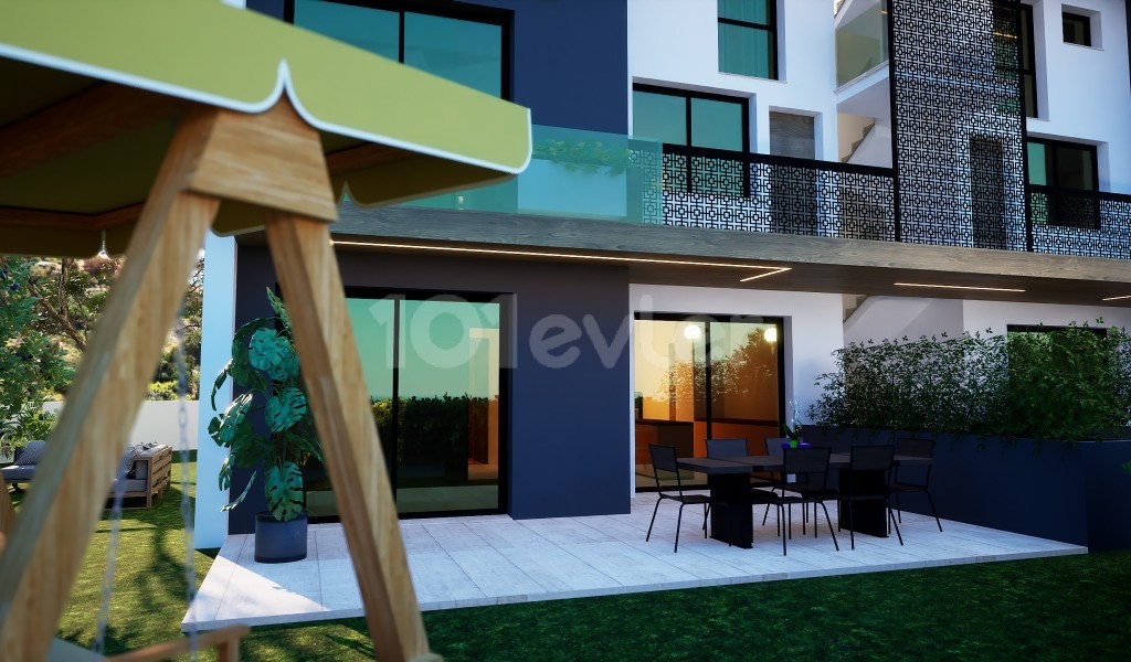 1 bedroom loft aparteman in esentepe