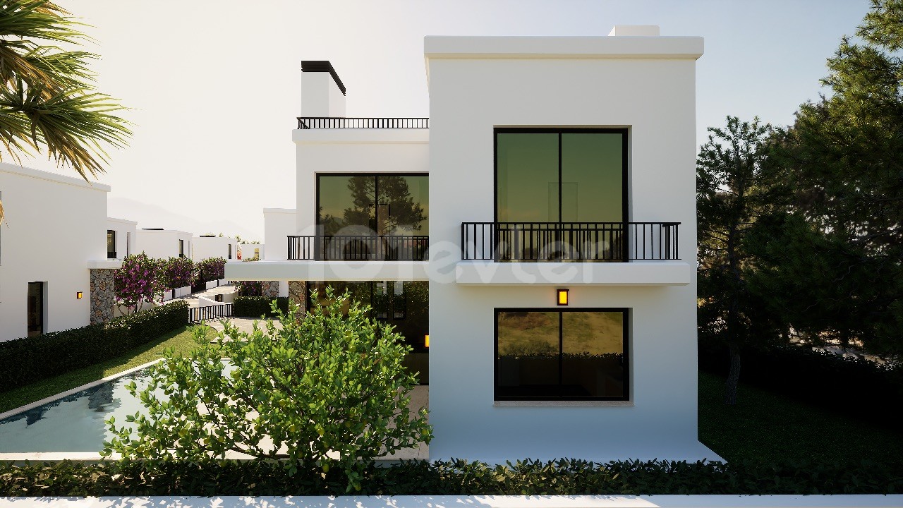 3 and 4 bedroom luxury villa in best region of kyrenia