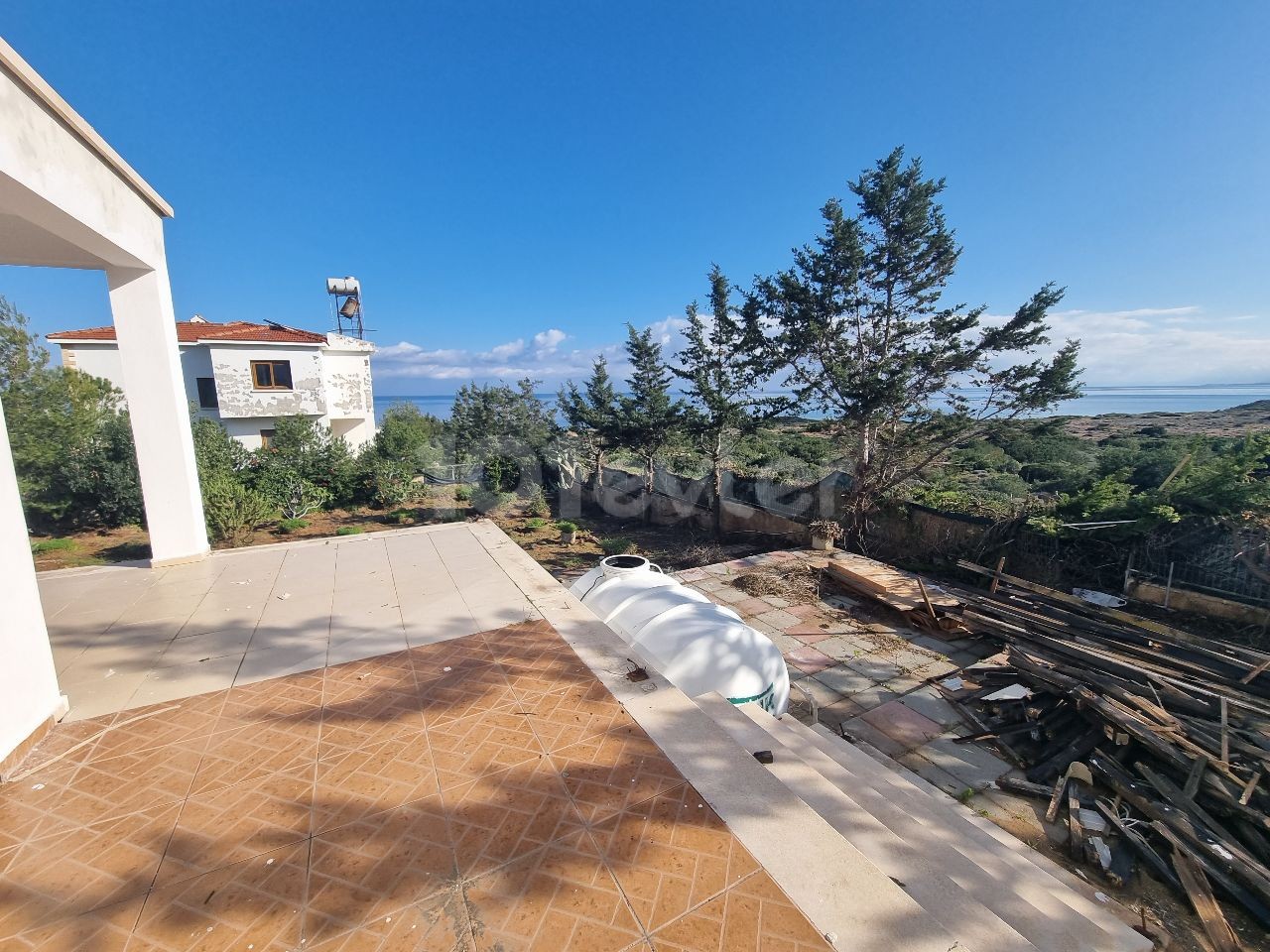 Stunning panoramic views, sea side 3 bedroom villa with large plot 1000m2 Last 3 villas for Sale! 