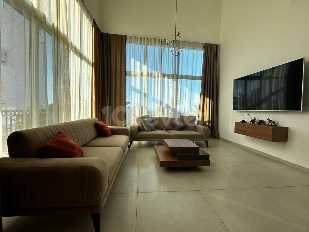 3-bedroom, modern, fully furnished villa with sea and mountain views in a complex with a well-maintained shared pool