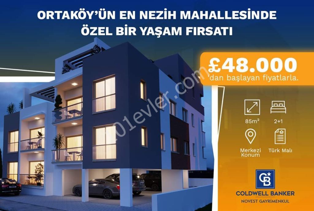 Flat For Sale in Ortaköy, Nicosia