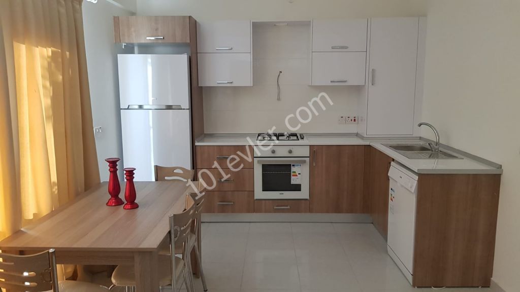 Küçük Kaymaklıda  2+1 Sıfır Eşyalı Kiralık Daire  ...