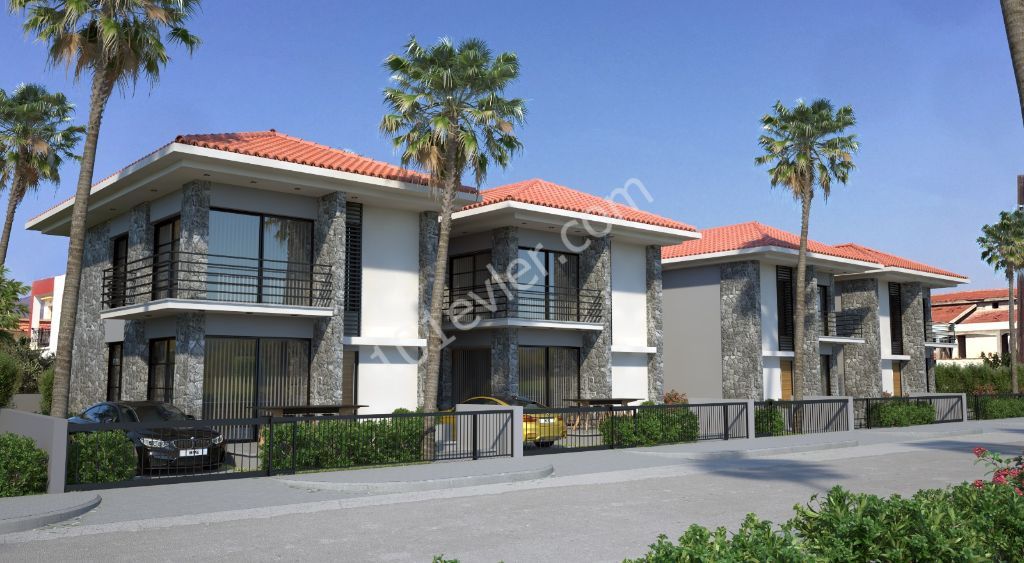 Luxury Villas for Sale in Mitreeli Aşıklar Hill Area of 170m2, Made in Turkish ** 