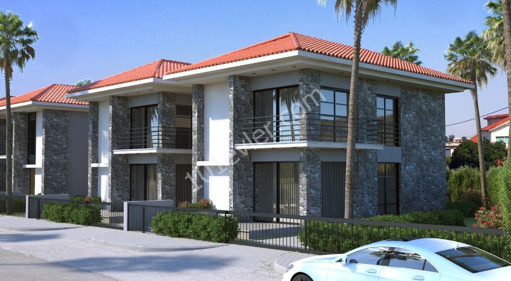 Luxury Villas for Sale in Mitreeli Aşıklar Hill Area of 170m2, Made in Turkish ** 