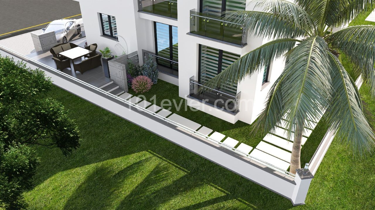 !!! Роскошные апартаменты 140м2 с садом-террасой на продажу в Гонелах !!! ** 