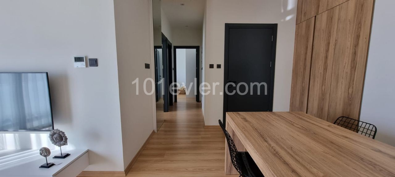 !!! VAT/TRANSFORMER INCLUDED !!! Super Luxury Residence Apartments with Full White Goods, Central Air Conditioning System, Elevator, Special Interior Design on the Main Artery in Küçük Kaymaklı !!! ** 