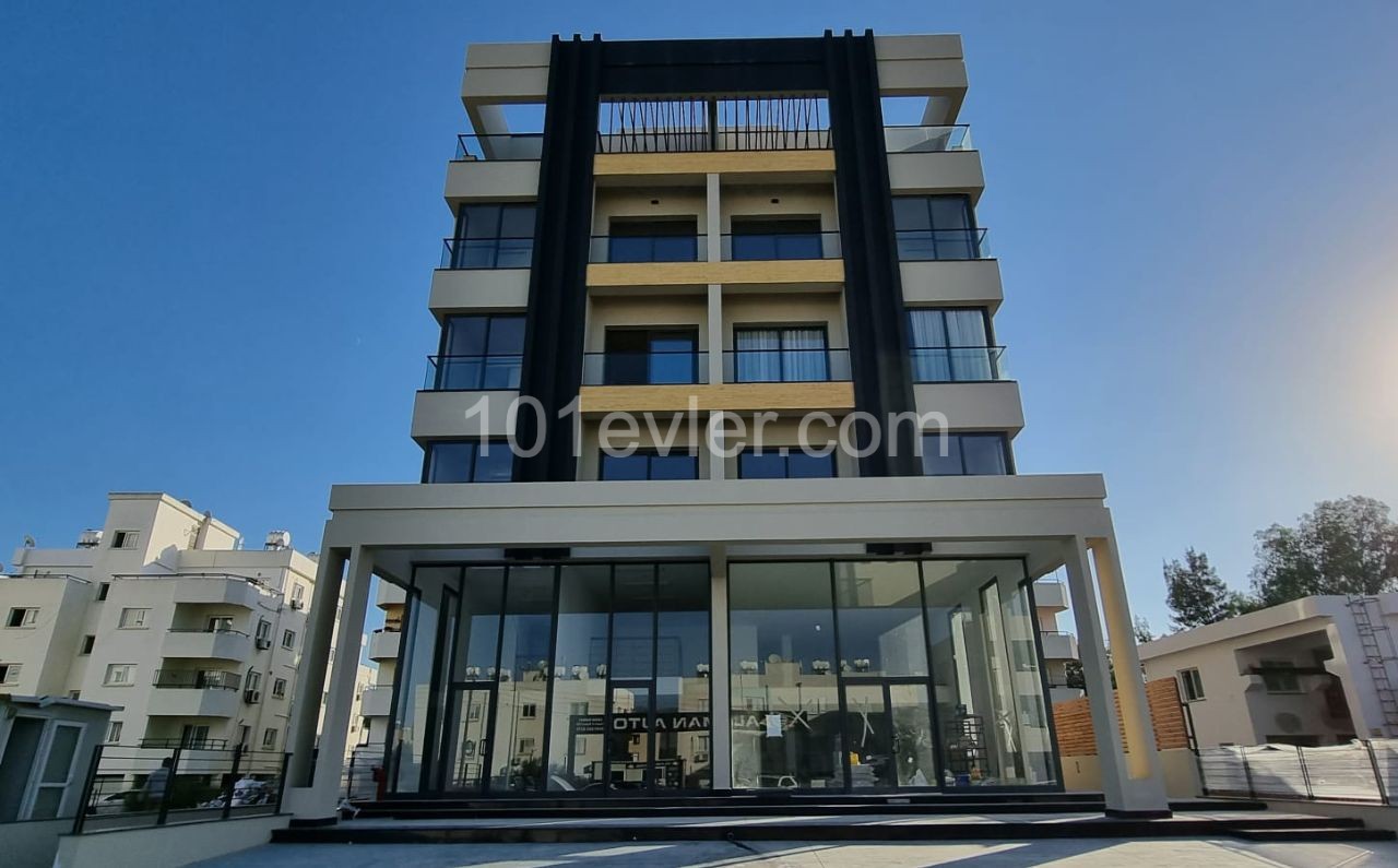 !!! VAT/TRANSFORMER INCLUDED !!! Super Luxury Residence Apartments with Full White Goods, Central Air Conditioning System, Elevator, Special Interior Design on the Main Artery in Küçük Kaymaklı !!! ** 