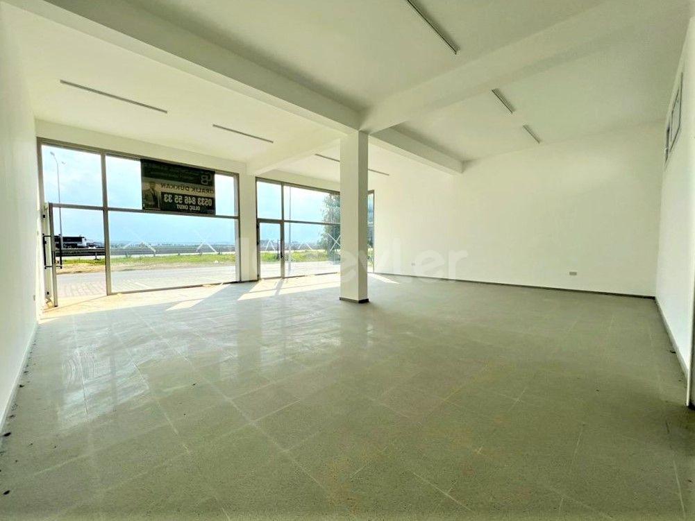 100m2 Shop For Rent At The Entrance To Nicosia Kanlıköy !!! ** 