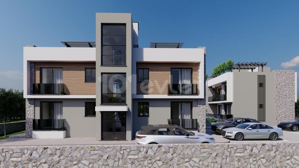 Terraced and Ground Floor Apartments for Sale in the area of Babylon Gardens in Lapta, Kyrenia!!!