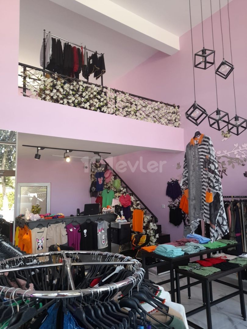 Women's Clothing Store for Rent in the busiest street of Kyrenia Karaoglanoglu ** 