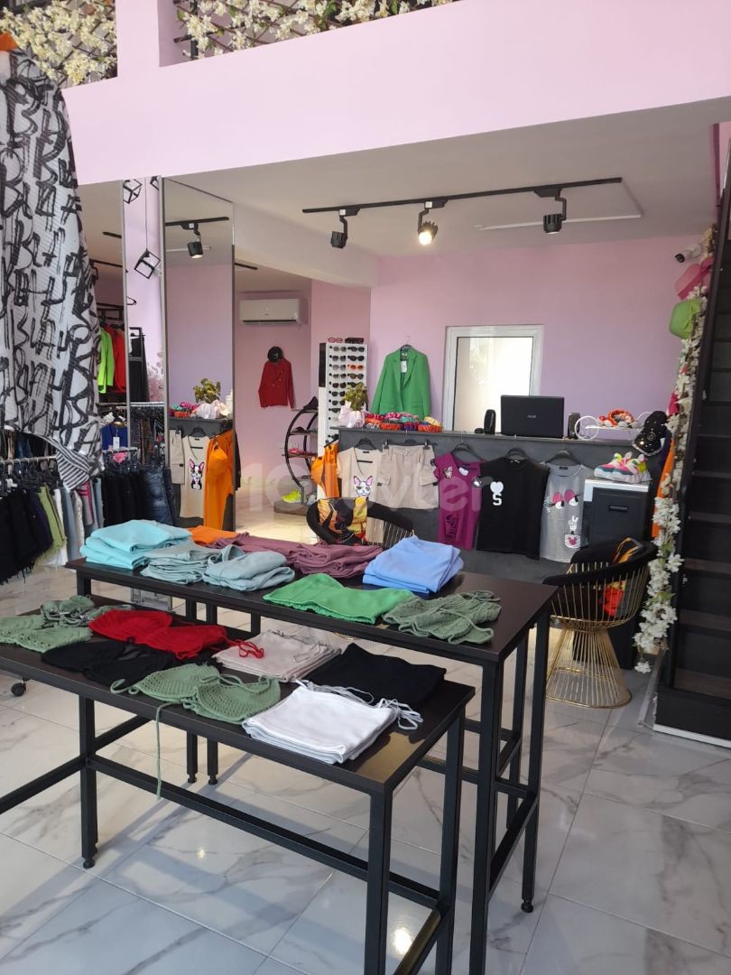 Women's Clothing Store for Rent in the busiest street of Kyrenia Karaoglanoglu ** 