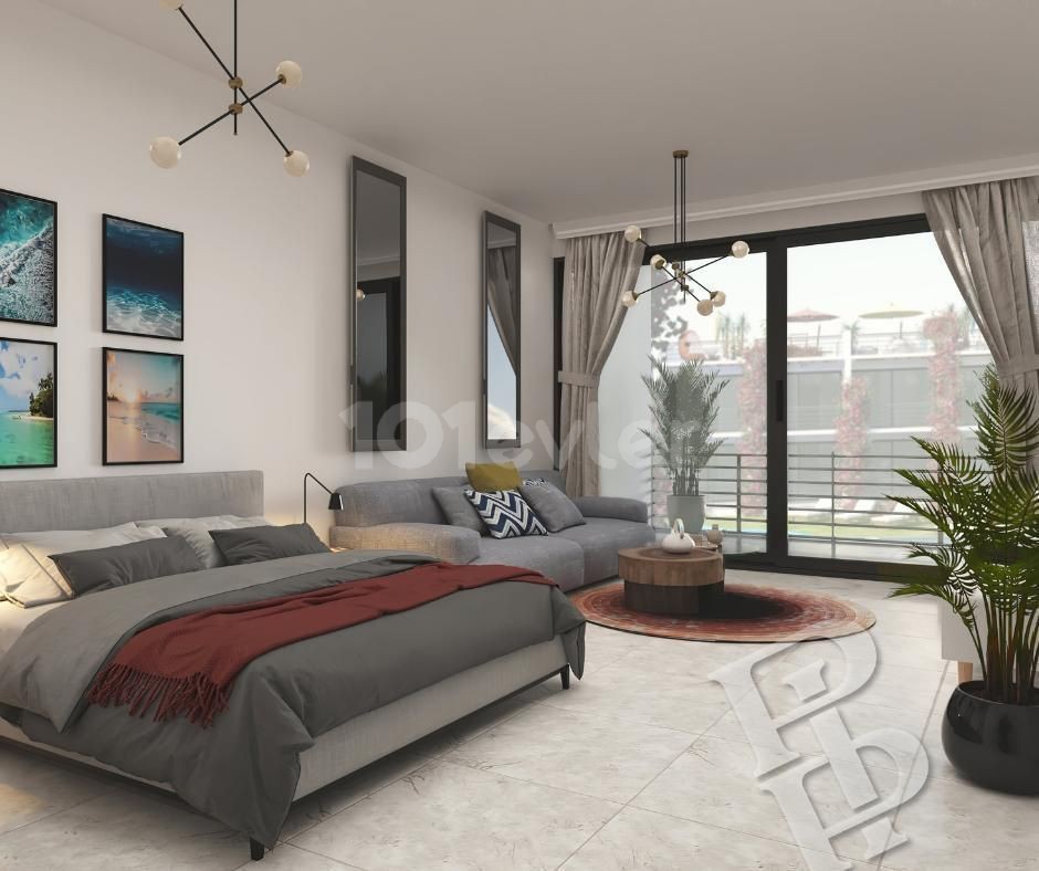 Luxury studio apartment in Kyrenia Esen Tepe ** 