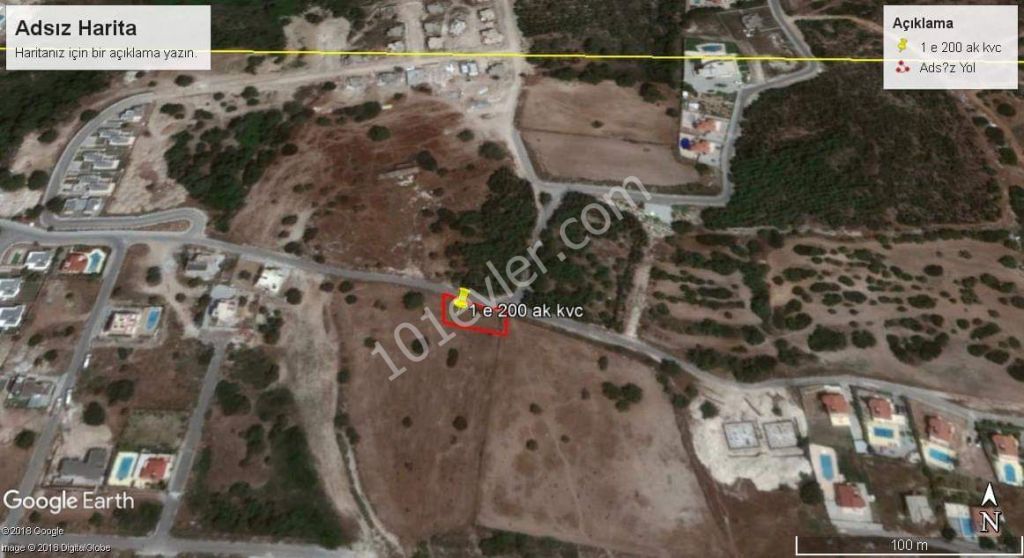 Residential Zoned Plot For Sale in Çatalköy, Kyrenia