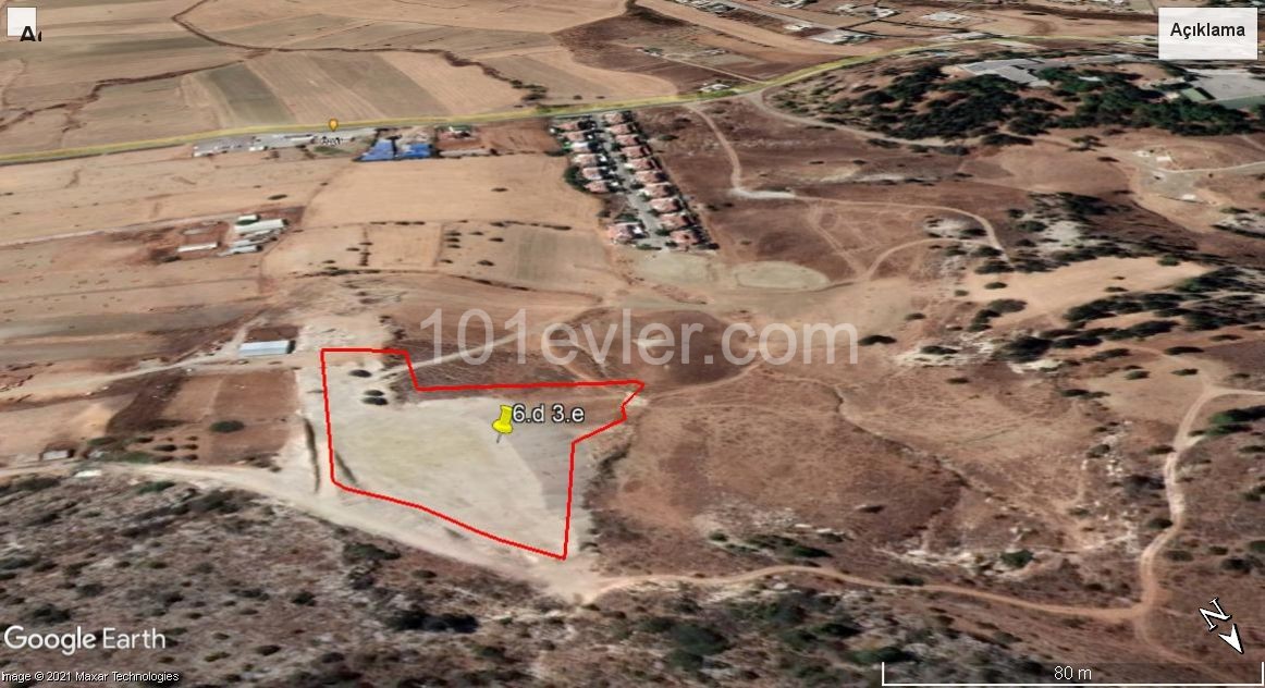 SHOOOKKKKK PRICE !!!!!!!!!!! FOR SALE IN GIRNE BOSPHORUS 6. DOMIN 3. EVLEK (9.151m2) TÜRK KOÇANLI LAND.donumu 11000stg ** 