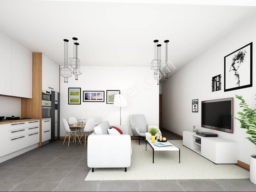 Flat For Sale in Alsancak, Kyrenia