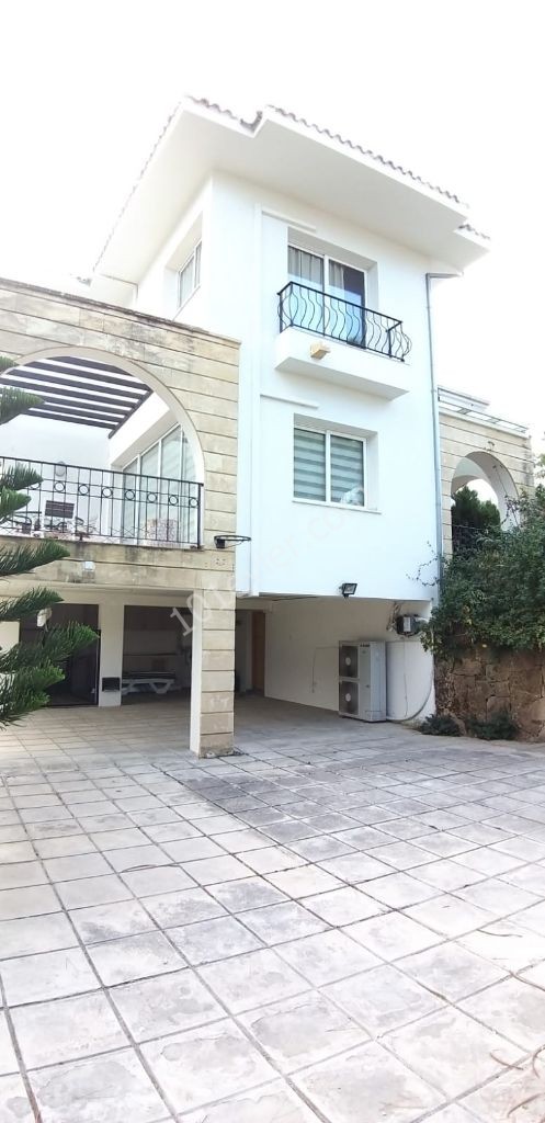 a luxury villa for rent in the heart of nature with an indoor parking lot with an extra-detailed luxury furnished central heated pool close to the Kyrenia ring road and eminaga garden.. 05338445618 ** 