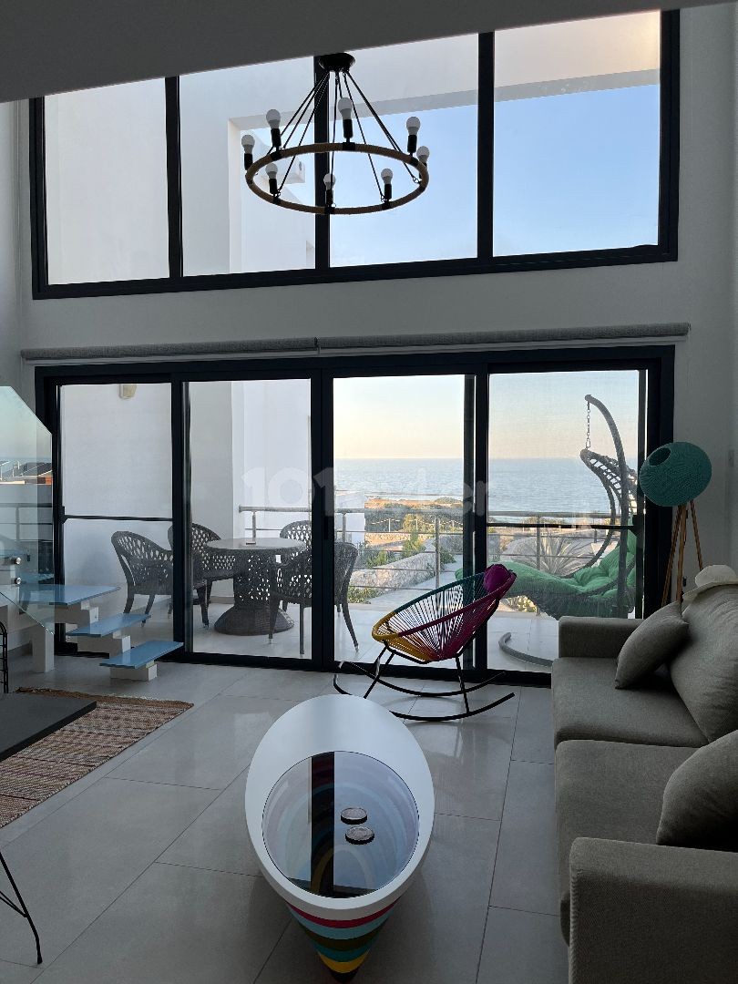 FULLY FURNISHED 1+1 LOFT FOR SALE IN KYRENIA, BAHCELI !!