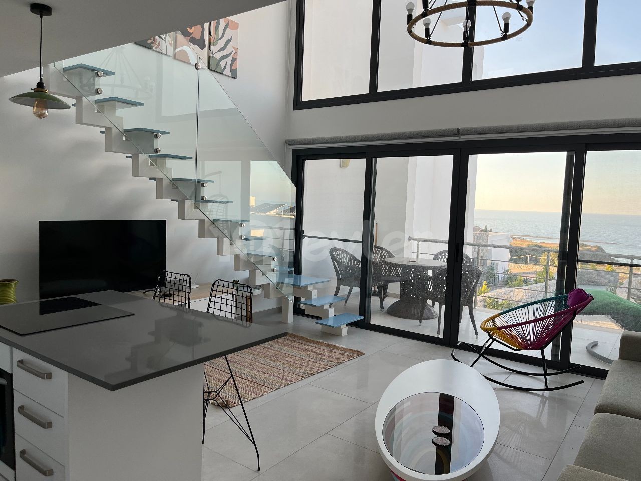 FULLY FURNISHED 1+1 LOFT FOR SALE IN KYRENIA, BAHCELI !!