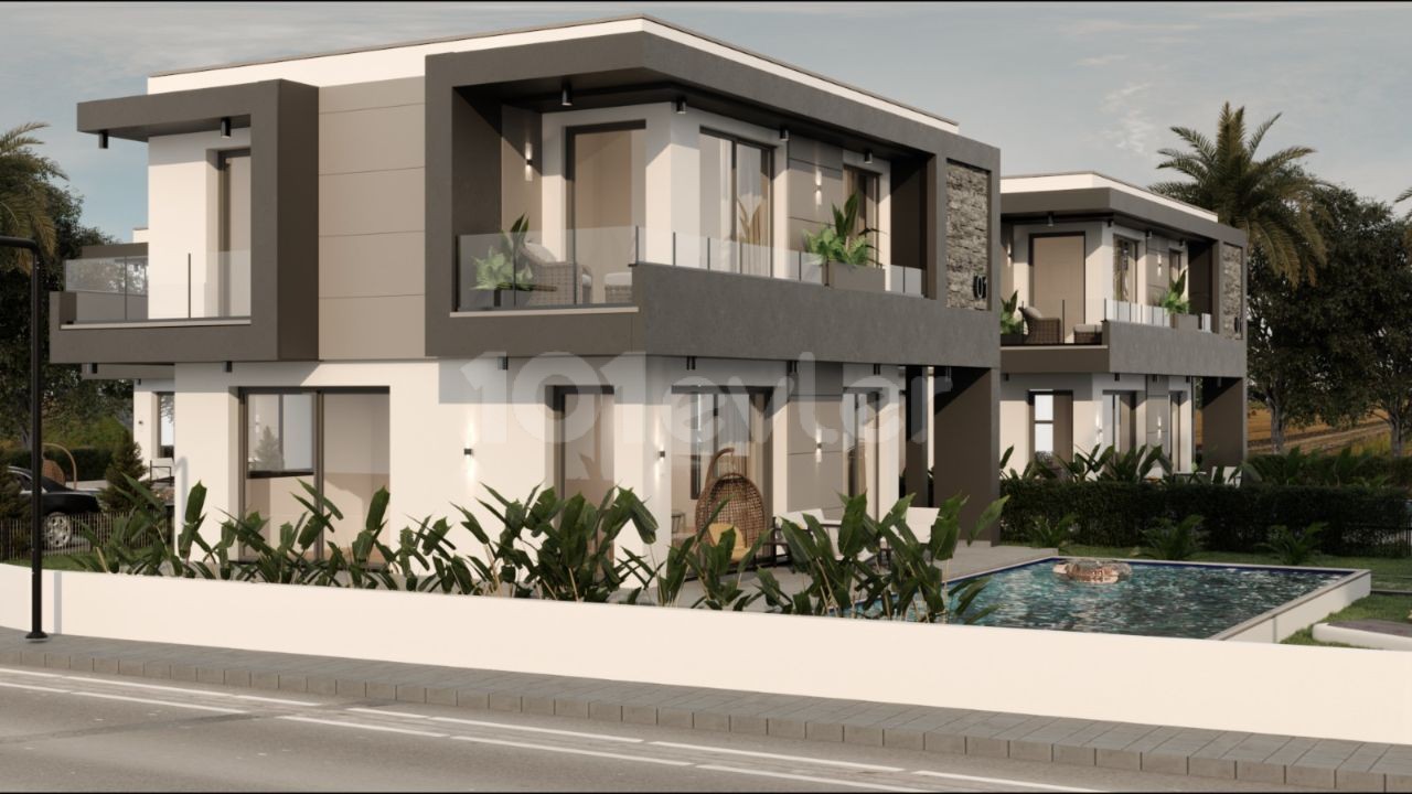 4 BEDROOM DUPLEX VILLA FOR SALE IN OZANKOY, KYRENIA !!