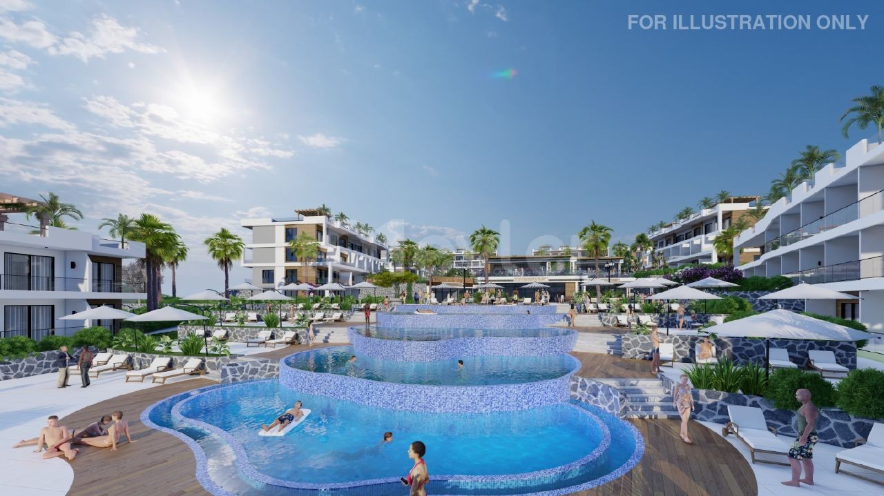 1 BEDROOM APARTMENT CLOSE TO COMPLETION FOR SALE IN KYRENIA ESENTEPE !!