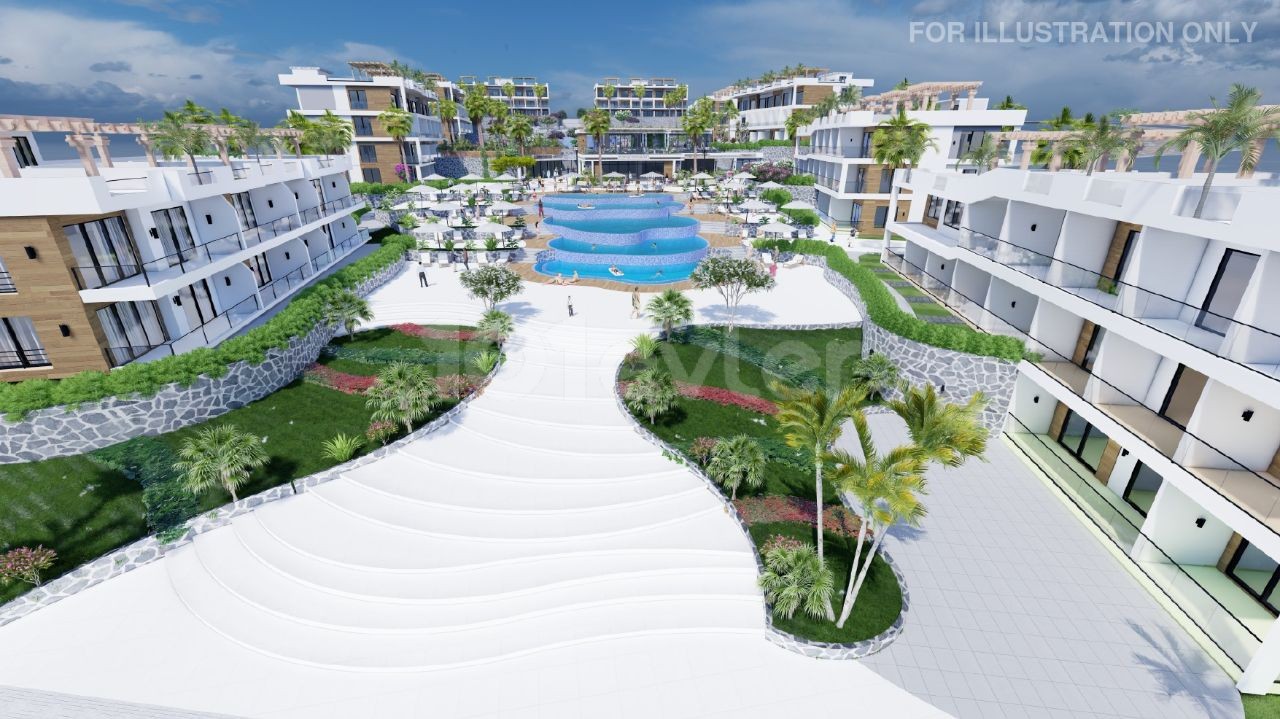 1 BEDROOM APARTMENT CLOSE TO COMPLETION FOR SALE IN KYRENIA ESENTEPE !!