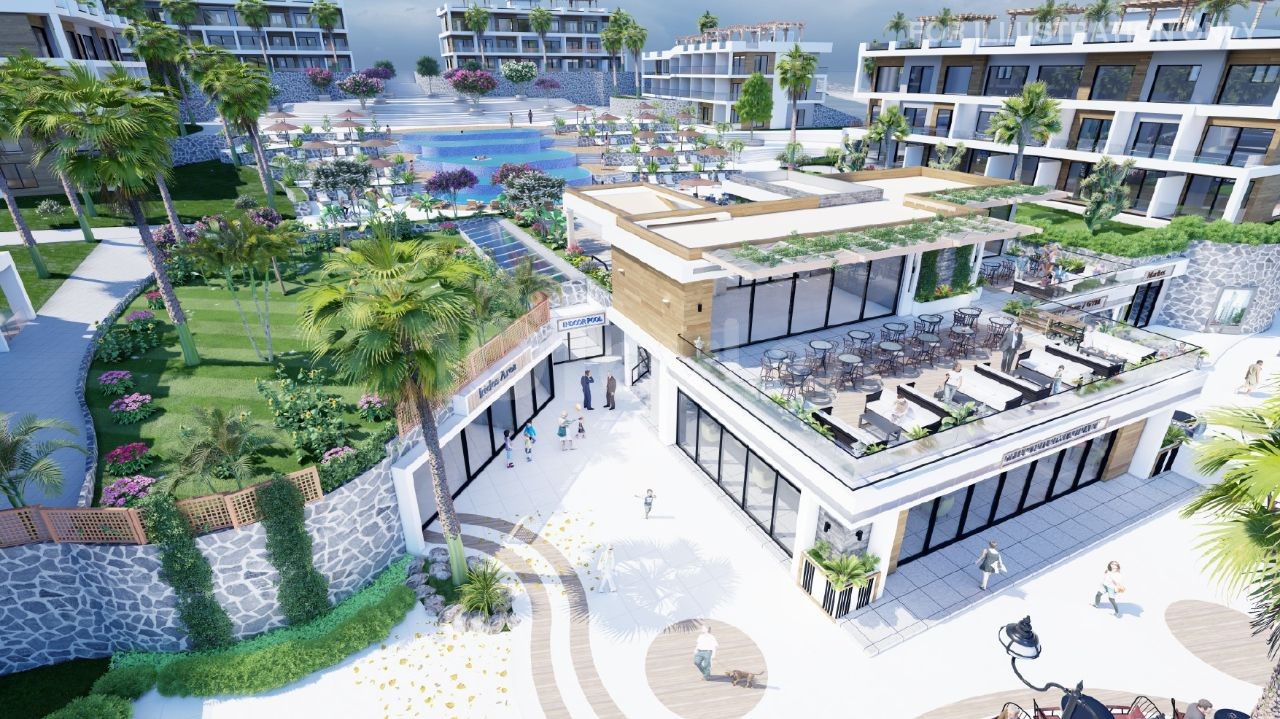 1 BEDROOM APARTMENT CLOSE TO COMPLETION FOR SALE IN KYRENIA ESENTEPE !!