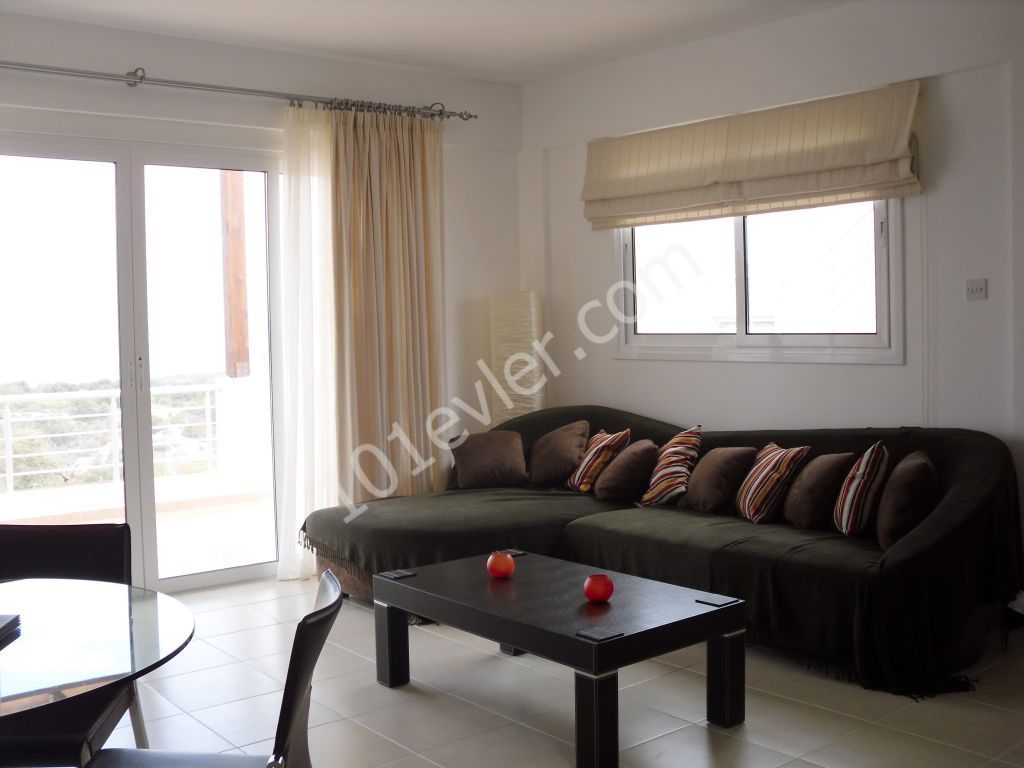 Two Bedroom Top Floor Apartment with Private Roof Terrace in Tatlısu near Magusa. Ref: TU539