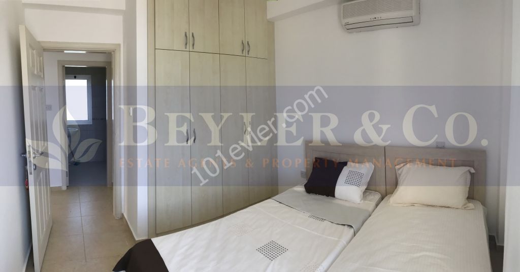 2 + 2 fully furnished, top floor apartment