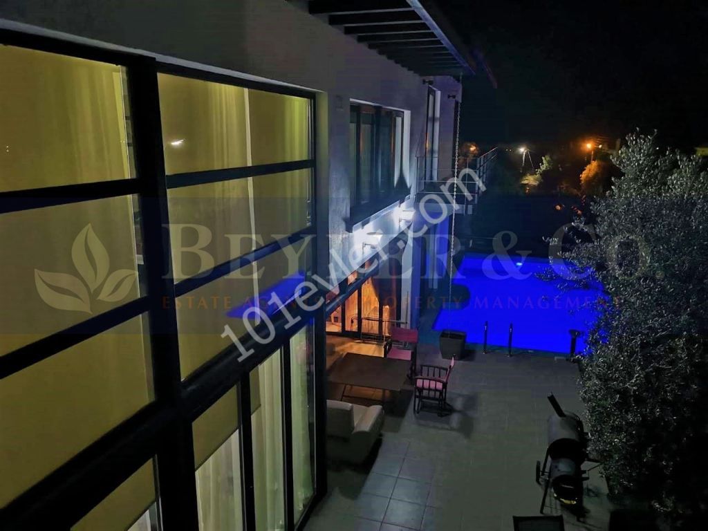 Luxury 4 + 3 villa in Ozankoy with private pool - Ref: OY541