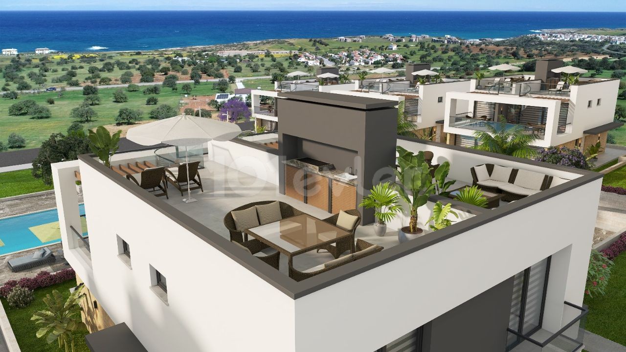 Girne Tatlısu'da Satılık 2+1  Villa ve Daireler