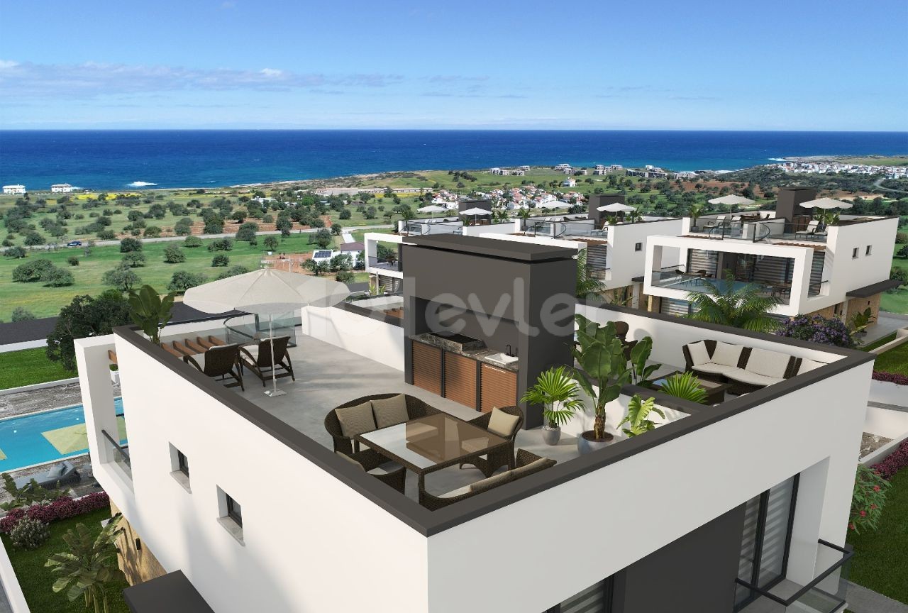 Girne Tatlısu'da Satılık 2+1  Villa ve Daireler