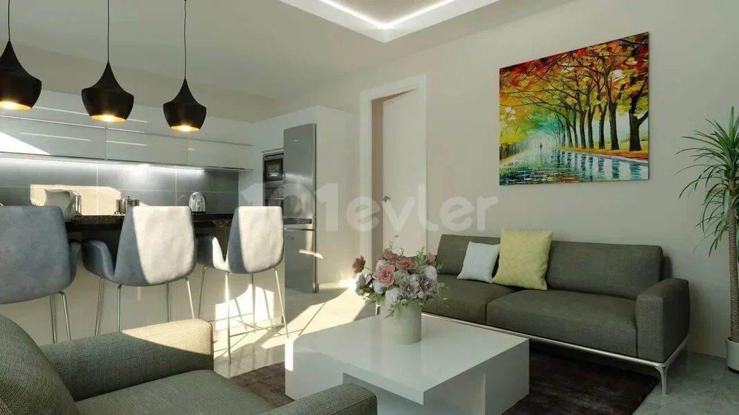 Girne Alsancak'ta  Satılık 2+1 ve 1+1 Daireler